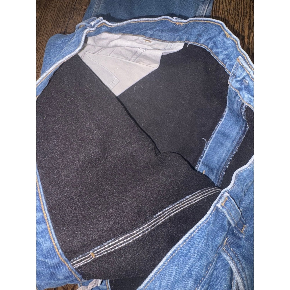 Carhartt fleece lined dungaree fit jeans 44x32 - Picture 4 of 5